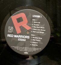 【LP盤/12インチ】【美盤】RED WARRIORS LESSON 1 AF-7426 BODY 1st デビューアルバム 1986年作品 YLP-065_画像4