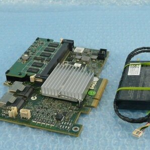 1LMV // Dell PERC H700 512MB 6Gb SAS RAID PCI-Express ブラケットなし 0XXFVX 0NU209 // Dell PowerEdge R710 取外 //在庫2の画像6