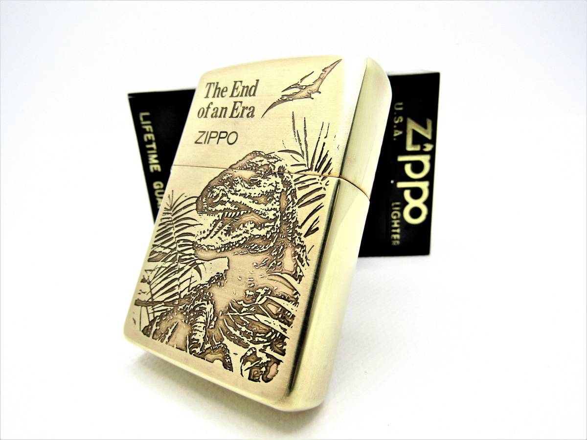 zippo ジッポー the end of an era 1996年 恐竜-