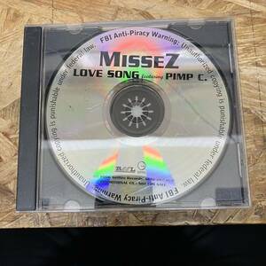 シ● HIPHOP,R&B MISSEZ - LOVE SONG INST,シングル,PROMO盤 CD 中古品