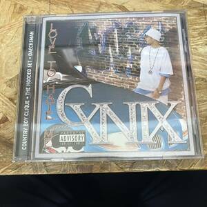 シ● HIPHOP,R&B CYNIX - LOVE TO HATE ME アルバム,G-RAP CD 中古品