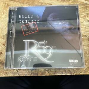 シ● HIPHOP,R&B ROYCE DA 5'9&#34; - BUILD & DESTROY アルバム CD 中古品
