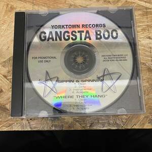 ◎ HIPHOP,R&B GANGSTA BOO - SIPPIN & SPINNIN / WHERE THEY HANG INST,シングル!!! CD 中古品