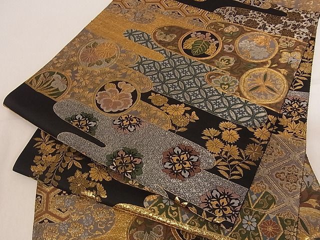 ヤフオク! -「壱千八百織」(帯) (女性和服、着物)の落札相場・落札価格