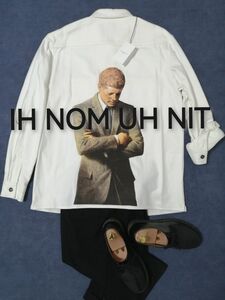 ★新品・メンズ★【IH NOM UH NIT　インノミネイト 】シャツジャケット　白