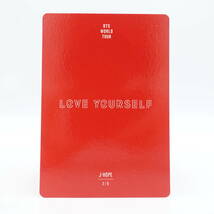 BTS 防弾少年団 バンタン/J-HOPE ホソク ホビ/LYS/LOVEYOURSELF Tear 轉/WORLD TOUR 2 6 7/トレカ ミニフォトフォト カード/9920_画像3