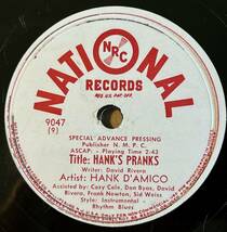 HANK D'AMICO NATIONAL Juke Box Judy/ Hank’s Pranks_画像1