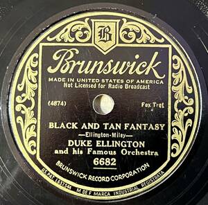 DUKE ELLINGTON BRUNSWICK Black and Tan Fantasy/ Mood Indigo