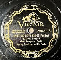 BENNY GOODMAN AND HIS ORCH. VICTOR Peckin’/ Can’t We be Friends?_画像3