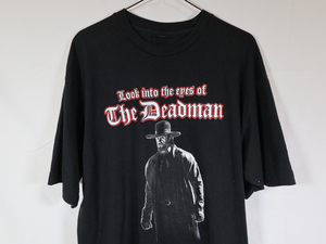 WWEji* under Tey car short sleeves T-shirt dead man USA made Vintage /502171793