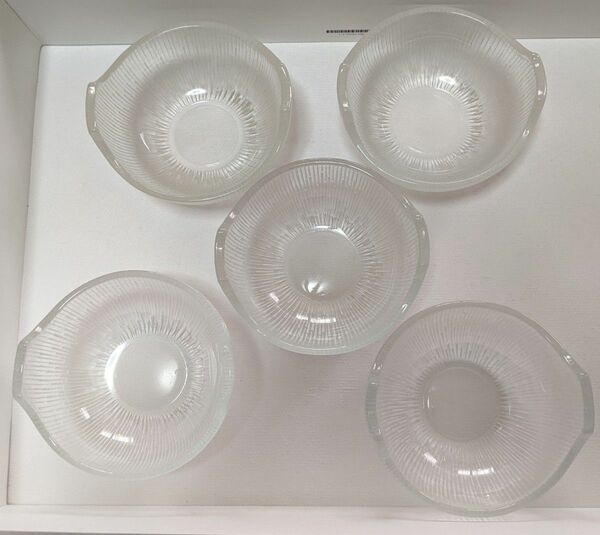 ガラス製小鉢5個セット