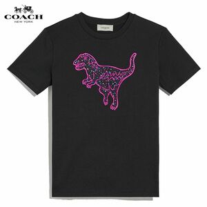 【COACH★1123】コーチ 百貨店商品♪ レディースウェアトップス半袖Tシャツ 定価17,600円 新品タグ付き サイズ選択可