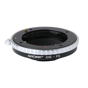 K&F Concept KF-CGX mount adaptor ( Contax G mount lens - Fuji Film X mount conversion ) Focus ring attaching 