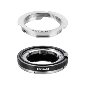 TECHART LM-EA9 + K&F Concept KF-LM Leica L39 mount lens for mount adaptor set 