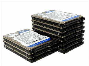 WD 2.5インチHDD WD6400BPVT 640GB SATA 10個セット #10181