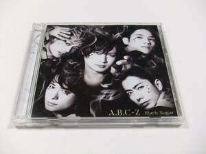 A.B.C-Z Black Sugar 初回限定盤B CD+DVD 読み込み動作問題なし 2019年発売