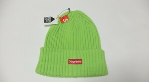 シュプリーム Ribbed Beanie ビーニー 新品未使用！国内正規品！ supreme レアカラー！ボックスロゴ