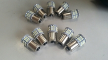 24Ｖ.Ｓ25　ＬＥＤ　1206チップ　　54ＳＭＤ　眩しい光　シングルホワイト　10個セット._画像2