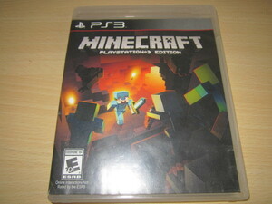 PS3 即決　「Minecraft PlayStation 3 Edition」　マインクラフト　北米版