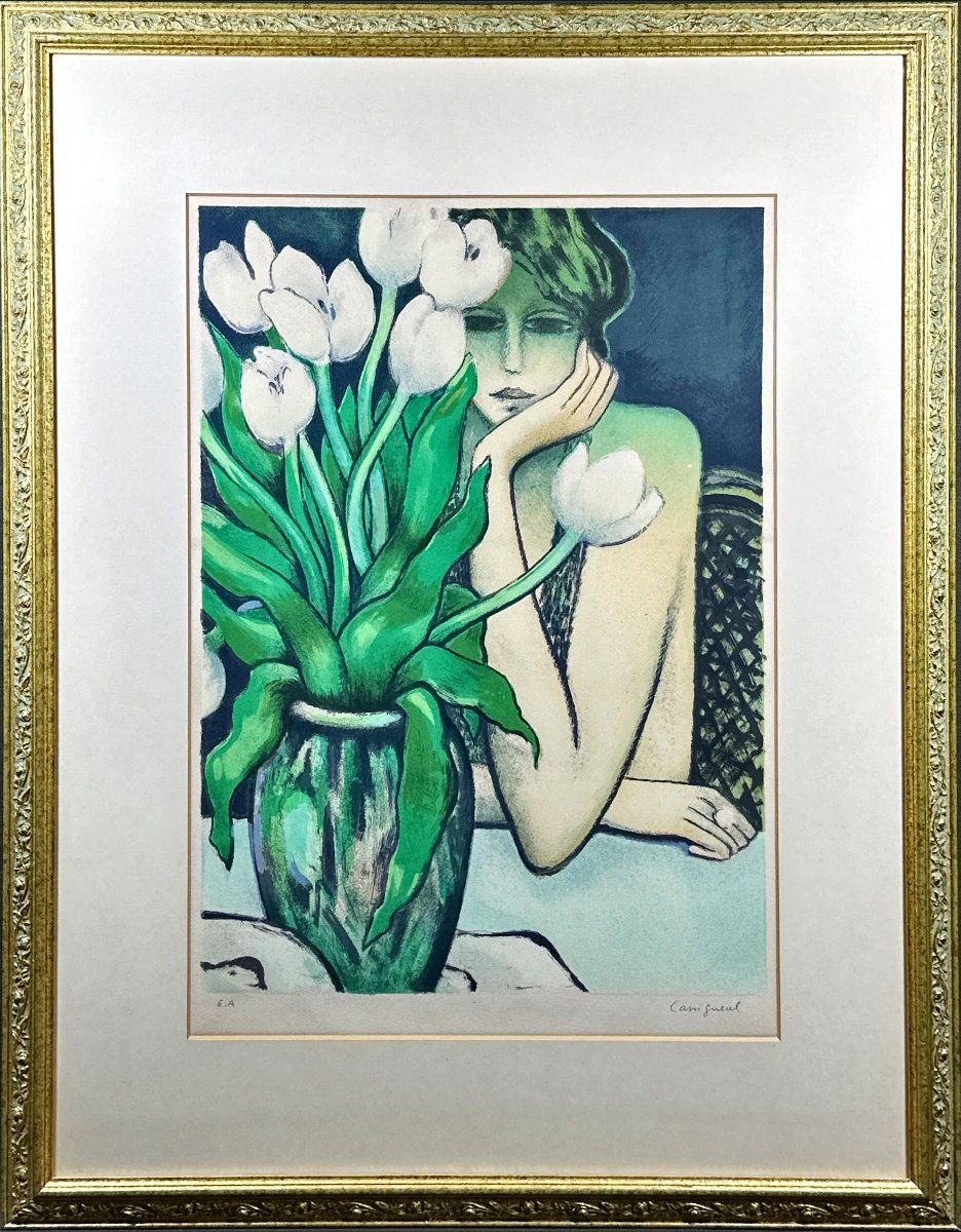 までドイツ ヤフオク! 「真作」国際人気画家 J・P・カシニョール「チ