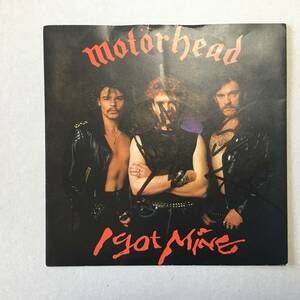 MOTORHEAD I GOT MINE UK盤　レミー　ワーゼル　サイン付き