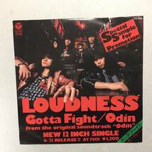 LOUDNESS GATTA FIGHT PROMO TD-1129_画像1