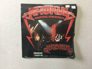 KROKUS INDUSTRIAL STRENGTH EP　UK盤　新品　パッチ