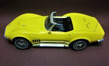 マッチボックス製★シボレー コルベットスティングレー1969 イエロー★CHEVROLET CORVETTE★MATCHBOX ULTRA1/43_画像1