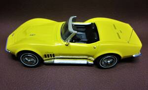 マッチボックス製★シボレー コルベットスティングレー1969 イエロー★CHEVROLET CORVETTE★MATCHBOX ULTRA1/43