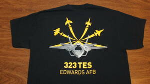 [USAF]323 TES examination appraisal flight . rice Air Force Edwards Air Force basis ground RNIAF Royal Netherlands Air Force T-shirt size M Holland Air Force 