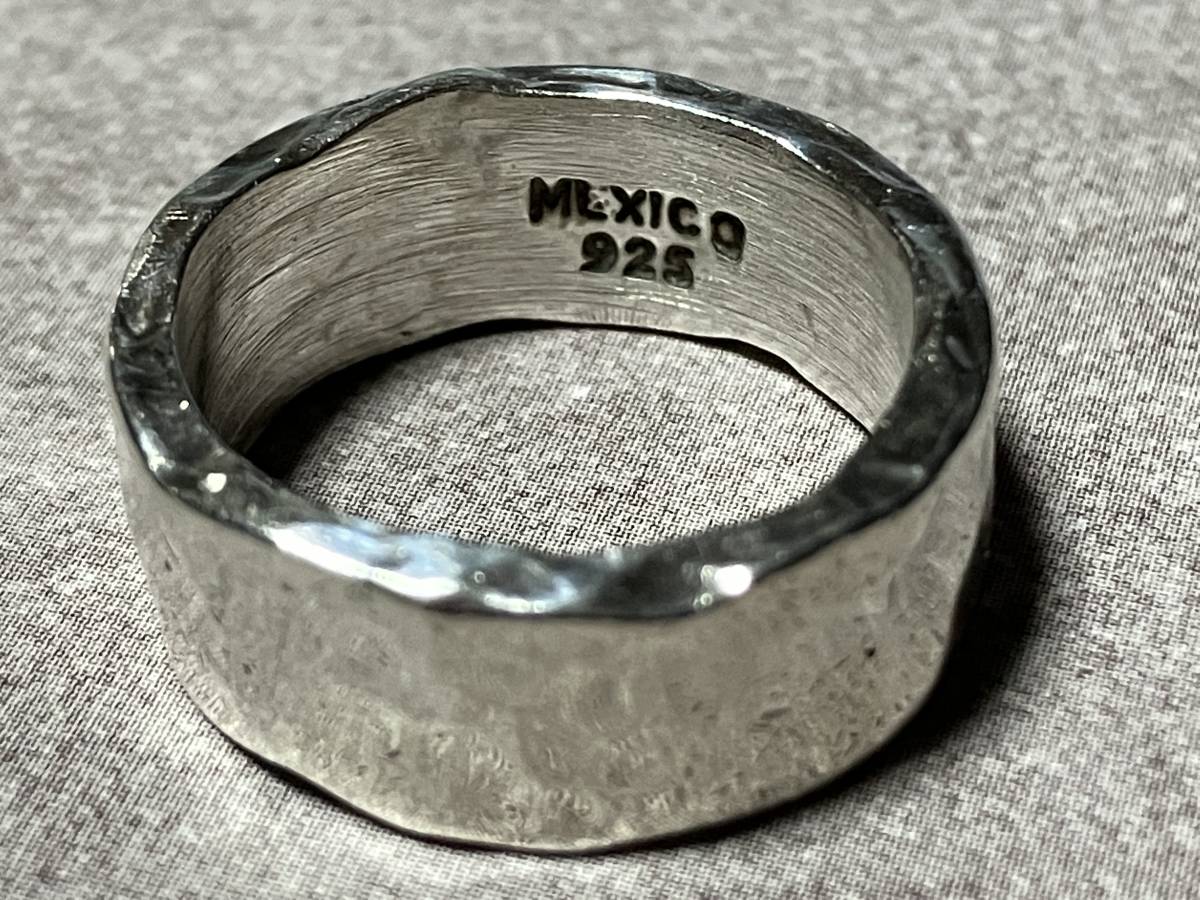 選べる配送時期 メキシコ製 MEXICO ヴィンテージ RINGリング 925 13号