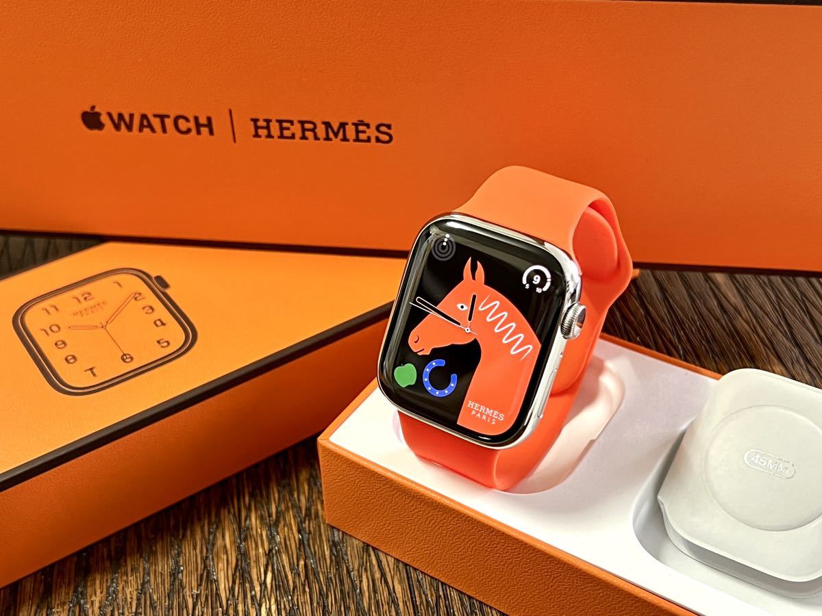 桜瑪瑙 yukkyさん Apple Watch HERMES S7 45mm #674 - 通販