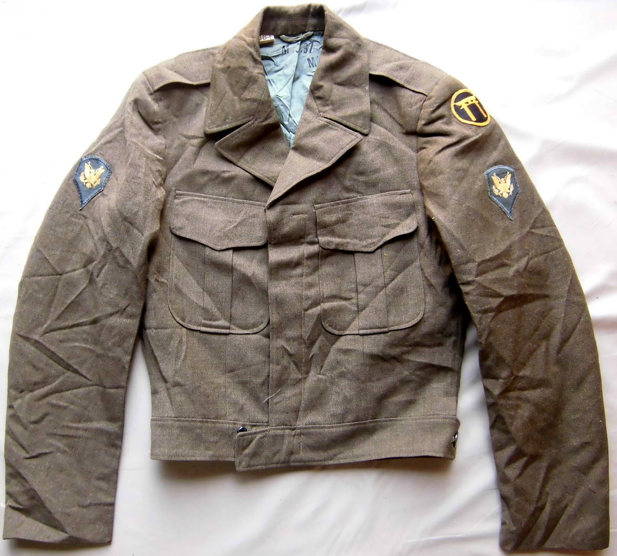 ヤフオク! -米軍 アイクジャケットの中古品・新品・未使用品一覧