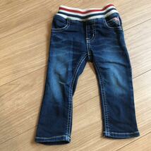 美品　DADDY Ｏh DADDY スーパーストレッチ　デニムパンツ　ジーンズ　ダディオダディ　ユーズド風　アンティーク　80 古着　男女_画像2