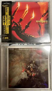 聖飢魔II 『悪魔が来たりてヘヴィメタる』 LOUDNESS 『DISILLUSION～撃剣霊化』 CD2枚セット