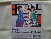 Perfume CD DVD Magic of Love 初回限定盤 箱スリーブあり _画像2