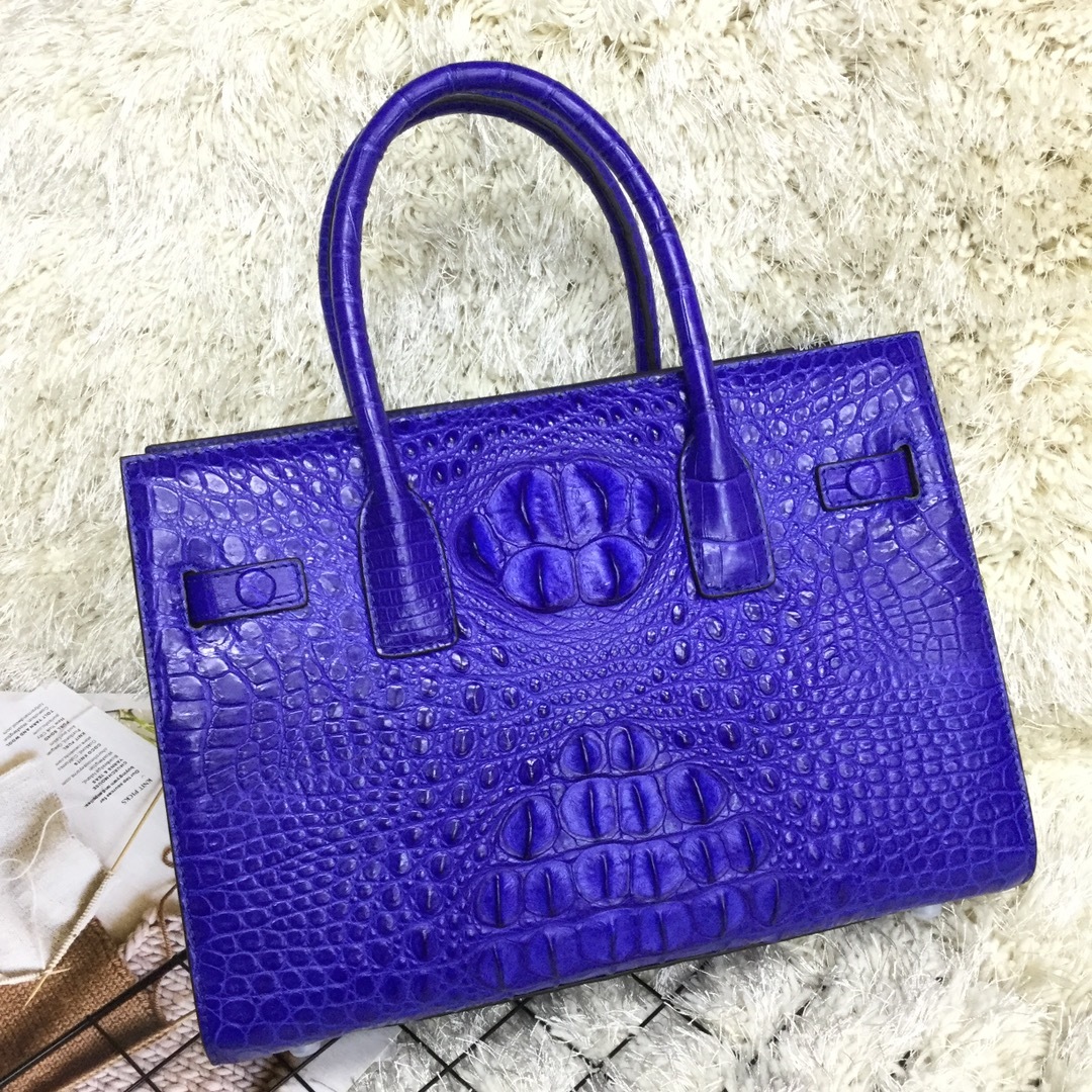 定価32万超 クロコダイル ハンドバッグ 本物保証 ワニ革バッグ レディースバッグ 本革 新品 ショルダーバッグ 未使用 ブラック ファッション レディースバッグ 皮革製