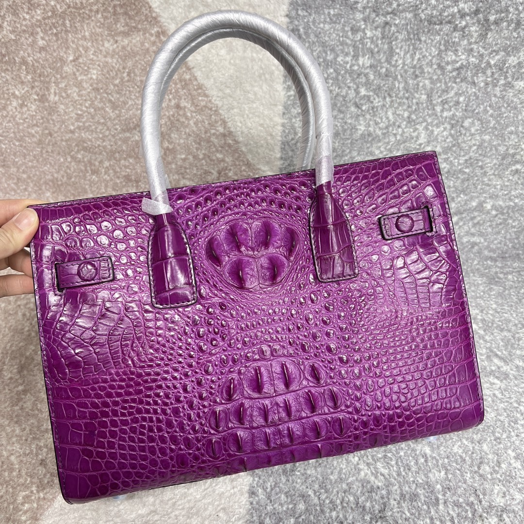 定価32万超 クロコダイル ハンドバッグ 本物保証 ワニ革バッグ レディースバッグ 本革 新品 ショルダーバッグ 未使用 ブラック ファッション レディースバッグ 皮革製