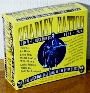 チャーリー・パットン/リマスター5枚組CD-BOX●Charley Patton デルタブルース