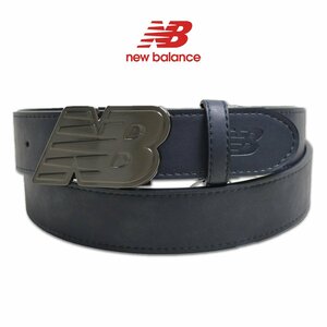 【ニューバランス】メンズ ベルト 紺 012-2982001-123 new balance ゴルフ カジュアル ギフト おしゃれ かっこいい 日本製 @