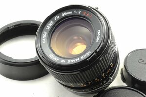 【レア・良品】Canon キャノン FD 35mm F2 S.S.C. / oマーク #2868
