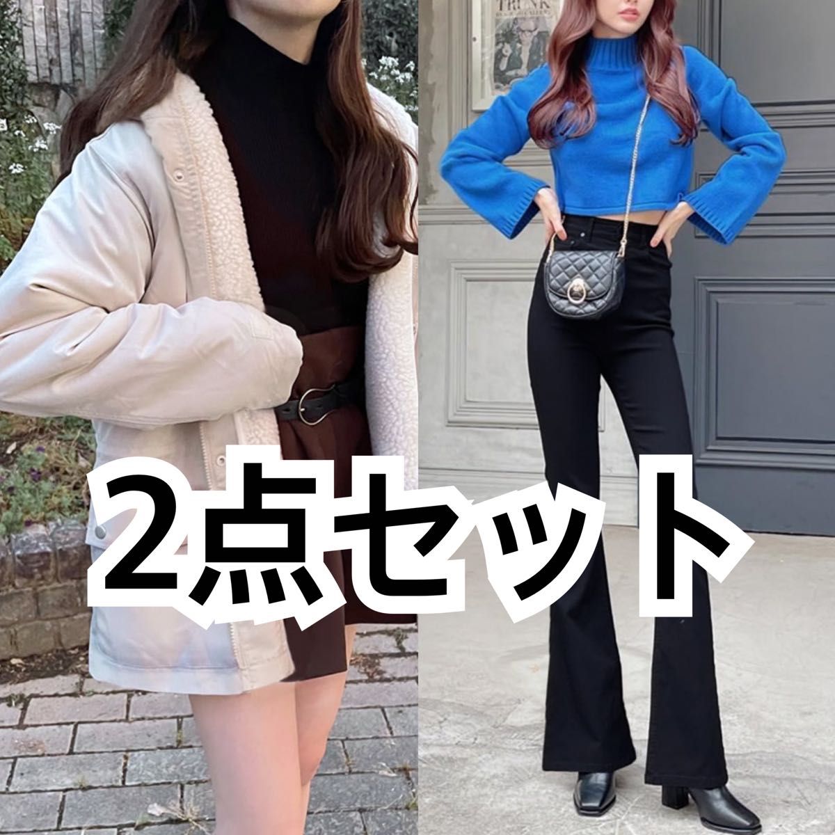 ANDMARY ニキニット セットアップ ニット snidel スカート