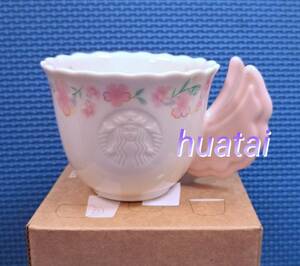 * Taiwan *2023 year Starbucks STARBUCKS SAKURA. Sakura Logo mug tumbler mug small cup 89ml