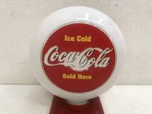 コカ・コーラ Ice Cold Sold Here Coka Cola ガソライト ガソランプ 動作OK 照明 昭和レトロ アンティーク ビンテージ ペニージャパン_画像2