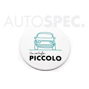 Car&Cafe PICCOLO　オリジナル　ミラー　全国一律送料　ホワイト　白