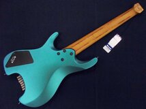 Ibanez Q547-BMM Blue Chameleon Metallic Matte アイバニーズ ヘッドレス・ギター 7弦_画像3