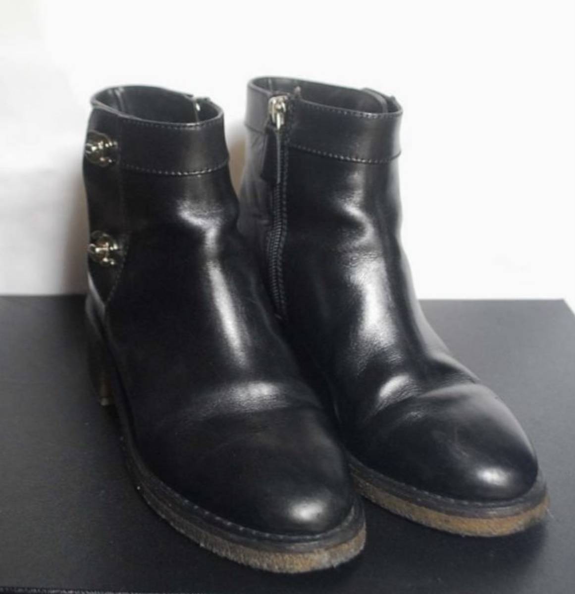 ヤフオク! -シャネル ショートブーツの中古品・新品・未使用品一覧