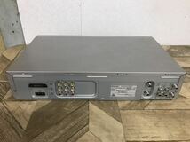 Ｙ 家電５★通電確認済★Panasonic NV-HV90B-S パナソニック SUPER DRIVE VHS ビデオデッキ 本体 部品取り ジャンク 現状_画像6