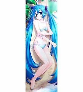 【送料無料】 初音 ミク お風呂 ポスター 29.8×83.5cm VOCALOID ボーカロイド ボカロ