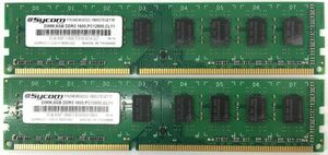 【8GB×2枚セット】Sycom DDR3-1600(PC3-12800) 計16GB 中古メモリー デスクトップ用 DDR3 即決 動作保証【送料無料】